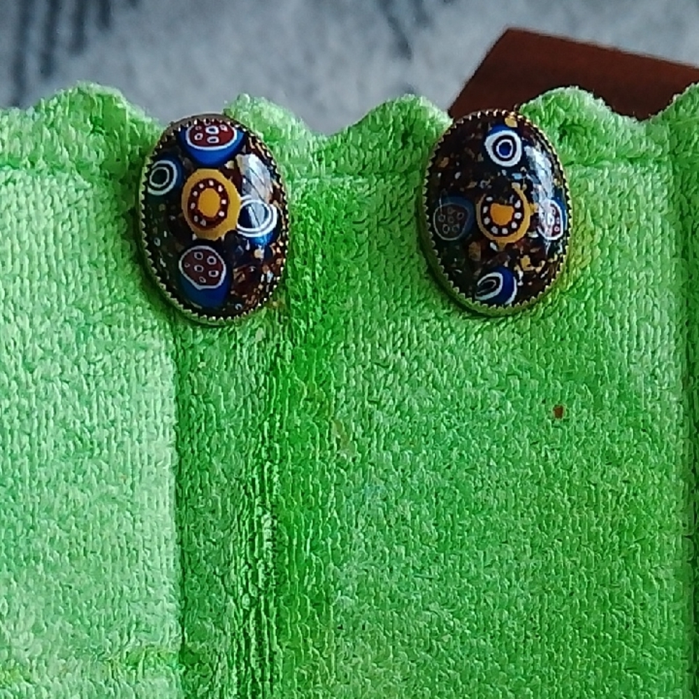 Paisley Stud Earrings
